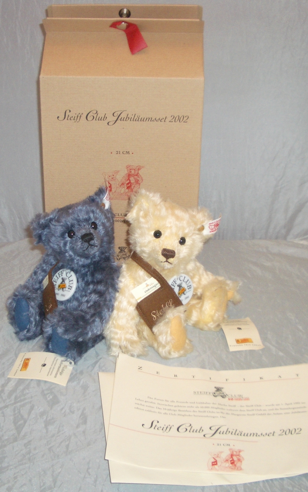 steiff golden jubilee teddy bear